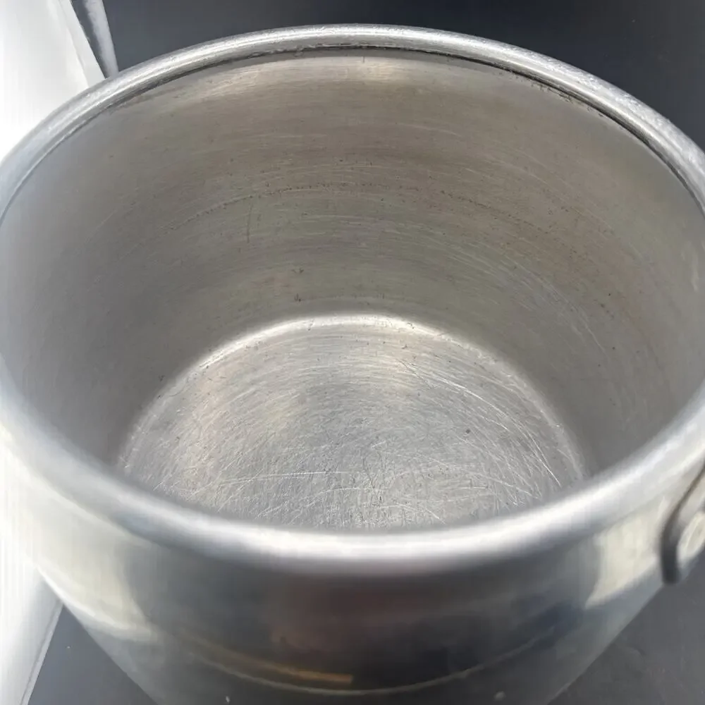 Vtg Wear-Ever No 3604 Aluminum Saucepan Pot TACU Co Made In USA 1940s 1950s